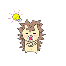 Hedgehog(kanagawa)world sticker #9394745