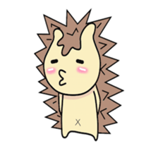 Hedgehog(kanagawa)world sticker #9394746