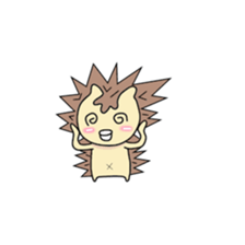 Hedgehog(kanagawa)world sticker #9394747