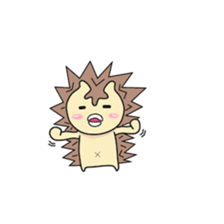 Hedgehog(kanagawa)world sticker #9394749