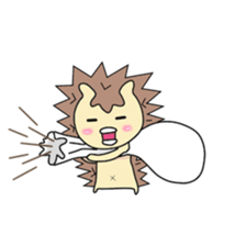 Hedgehog(kanagawa)world sticker #9394752