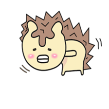 Hedgehog(kanagawa)world sticker #9394761