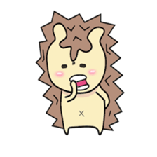 Hedgehog(kanagawa)world sticker #9394772