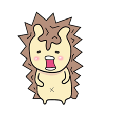 Hedgehog(kanagawa)world sticker #9394773
