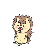 Hedgehog(kanagawa)world sticker #9394774