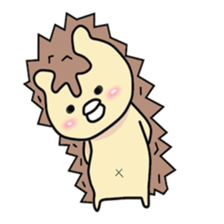 Hedgehog(kanagawa)world sticker #9394776