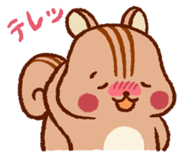 Friends! Rabbit Tamtam & Squirrel Puti sticker #9394918