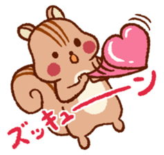 Friends! Rabbit Tamtam & Squirrel Puti sticker #9394920