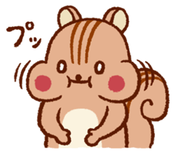 Friends! Rabbit Tamtam & Squirrel Puti sticker #9394922