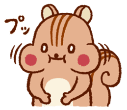 Friends! Rabbit Tamtam & Squirrel Puti sticker #9394922