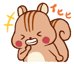 Friends! Rabbit Tamtam & Squirrel Puti sticker #9394923