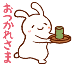 Friends! Rabbit Tamtam & Squirrel Puti sticker #9394925