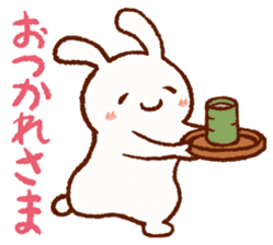 Friends! Rabbit Tamtam & Squirrel Puti sticker #9394925