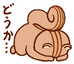 Friends! Rabbit Tamtam & Squirrel Puti sticker #9394926