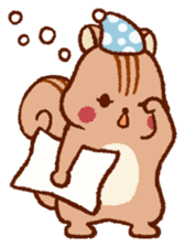 Friends! Rabbit Tamtam & Squirrel Puti sticker #9394943