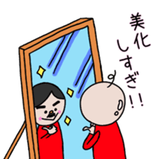 itsu itsu "funny characters" 2 sticker #9394969