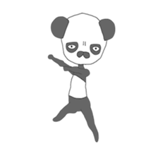 Realistic panda(world sticker #9394987
