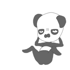 Realistic panda(world sticker #9395003