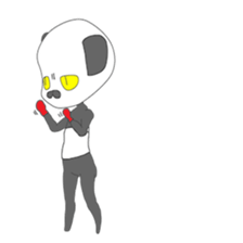 Realistic panda(world sticker #9395009