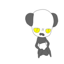 Realistic panda(world sticker #9395011