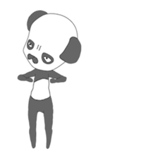 Realistic panda(world sticker #9395012