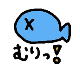 Kawaii Fish (Sakana) sticker #9395337