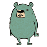 Mr. Blue Bear sticker #9395625