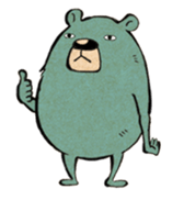Mr. Blue Bear sticker #9395628
