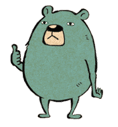 Mr. Blue Bear sticker #9395628