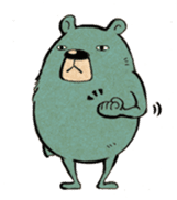 Mr. Blue Bear sticker #9395631