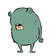 Mr. Blue Bear sticker #9395635