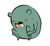 Mr. Blue Bear sticker #9395642
