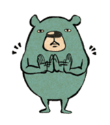 Mr. Blue Bear sticker #9395646