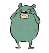 Mr. Blue Bear sticker #9395656