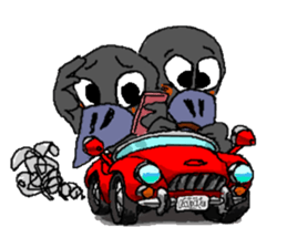 Cloud Crows 5 English ver. sticker #9396045