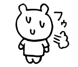 Mr.yurukuma sticker #9396312