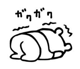 Mr.yurukuma sticker #9396332