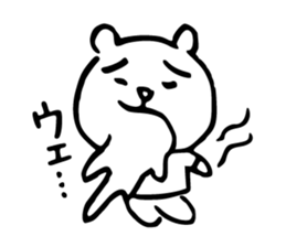 Mr.yurukuma sticker #9396335