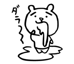 Mr.yurukuma sticker #9396342