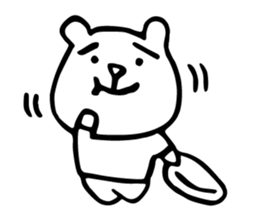 Mr.yurukuma sticker #9396343