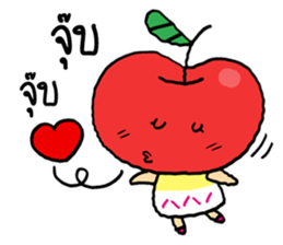 Mango and Apple sticker #9396402