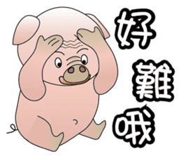 Concussion-pigs(1) sticker #9396569