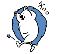 Clever and cute Hedgehog 3 sticker #9396623