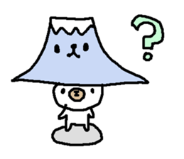 Fujisuke and White bear. sticker #9396887