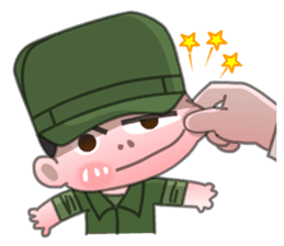 Sir Yes Sir-Taiwan Soldiers memories sticker #9397757