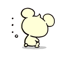 Cream of bear Kansai ver sticker #9398934