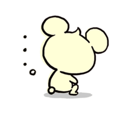 Cream of bear Kansai ver sticker #9398934