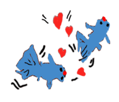 Interesting fish sticker #9398993