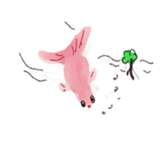 Interesting fish sticker #9398996