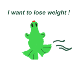 Interesting fish sticker #9398997